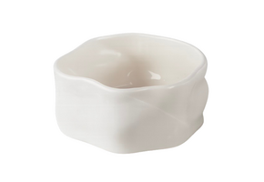 Wave Kommenset Beige | Keramiek | 6 stuks | Ø 12 cm