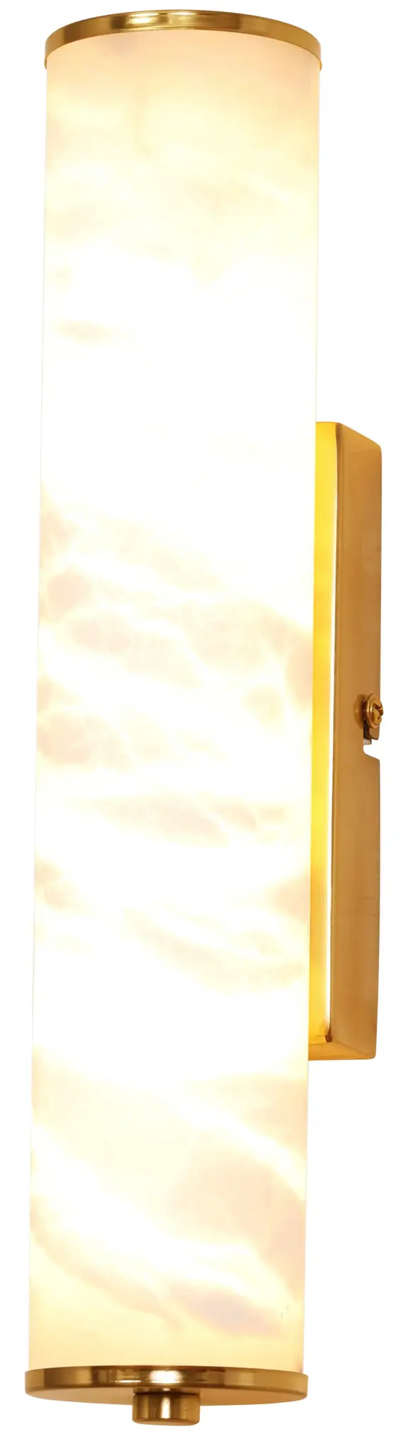 Wandlamp Lucano Albast natuursteen - H30 cm