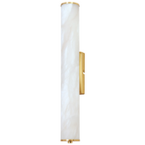 Wandlamp Lucano Albast natuursteen - H45 cm