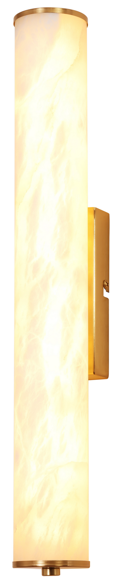 Wandlamp Lucano Albast natuursteen - H45 cm