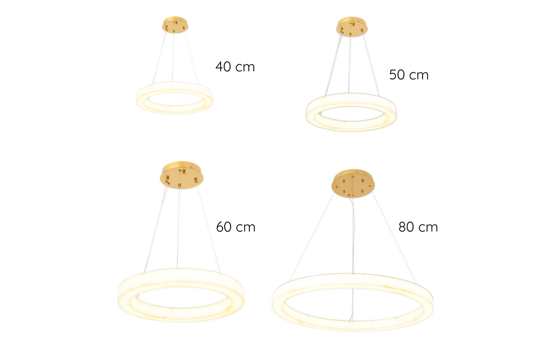 Hanglamp Solanas Alabaster Natuursteen