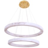 Hanglamp Solanas Alabaster Natuursteen - D60 + D80 cm