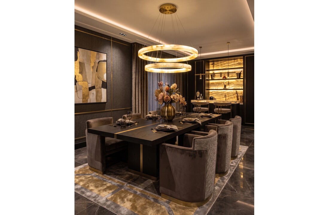 Hanglamp Solanas Alabaster Natuursteen - D60 + D80 cm