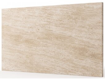 TV-Decorplaat Travertin - Carrara