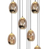 Videlamp Golden Egg - D60 x H300 cm