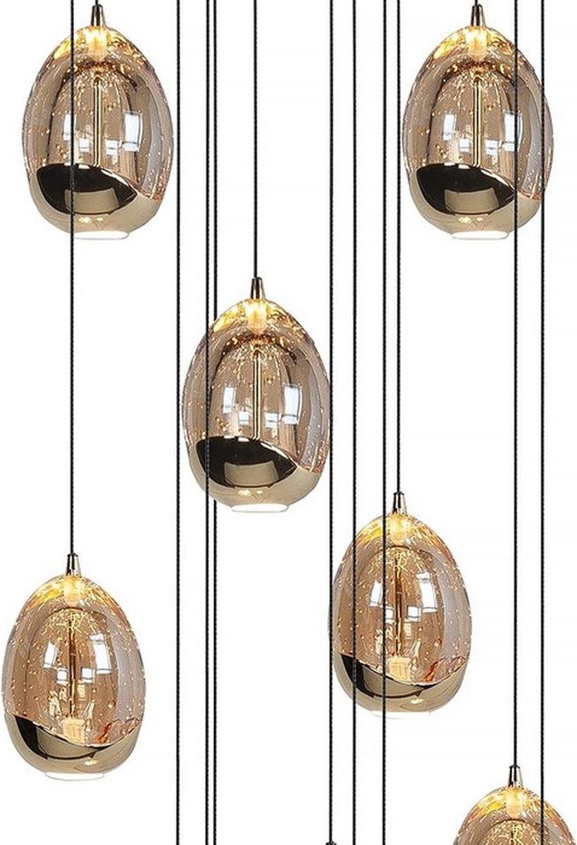 Videlamp Golden Egg - D60 x H300 cm