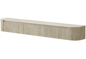 Carrara Tv Meubel Curved - Beige