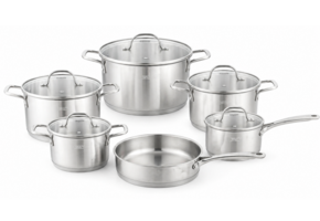 Bavary Pannenset 11 delig | 18/10 Stainless Steel