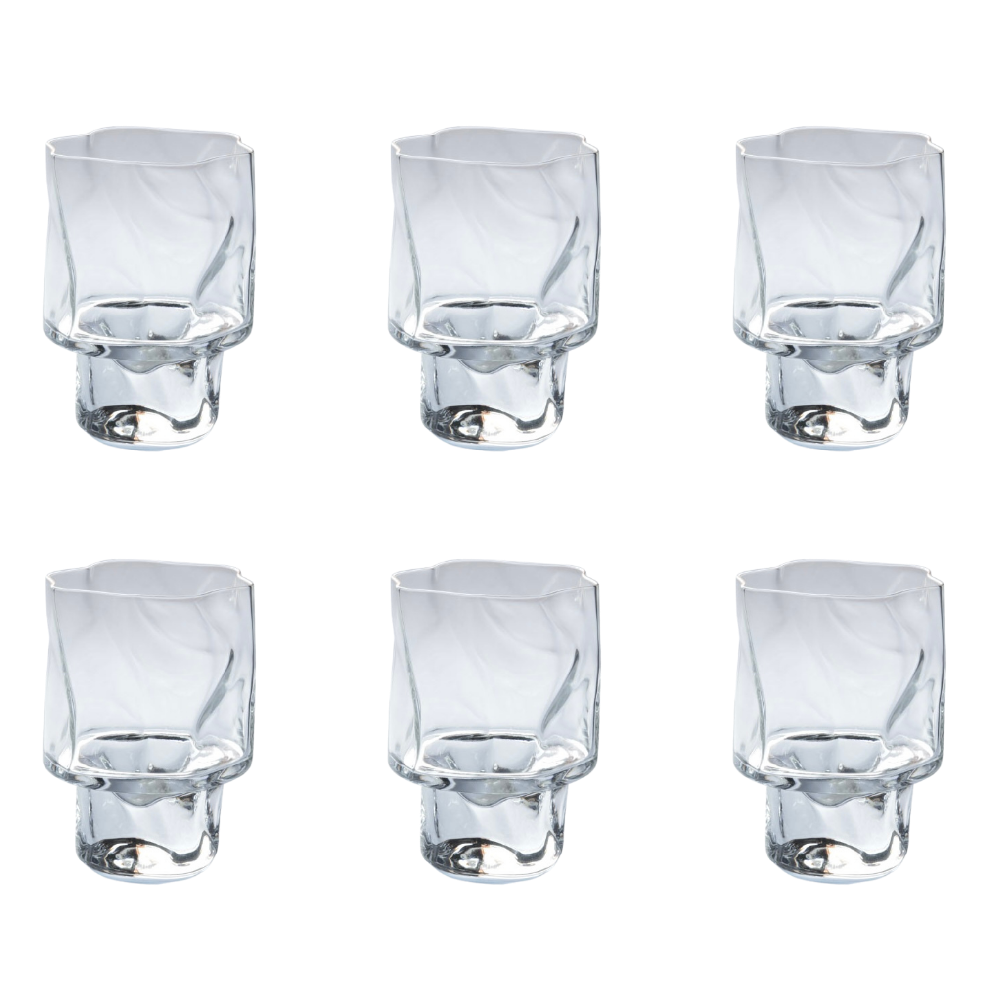 Borrelglazen Sakura - 60 ml - set van 6