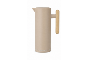 Thermoskan Bavary met Houten Handvat - 1.0L  Taupe