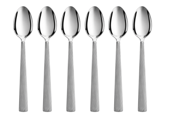 Diva Lepelset – 6-delig | Zilver RVS
