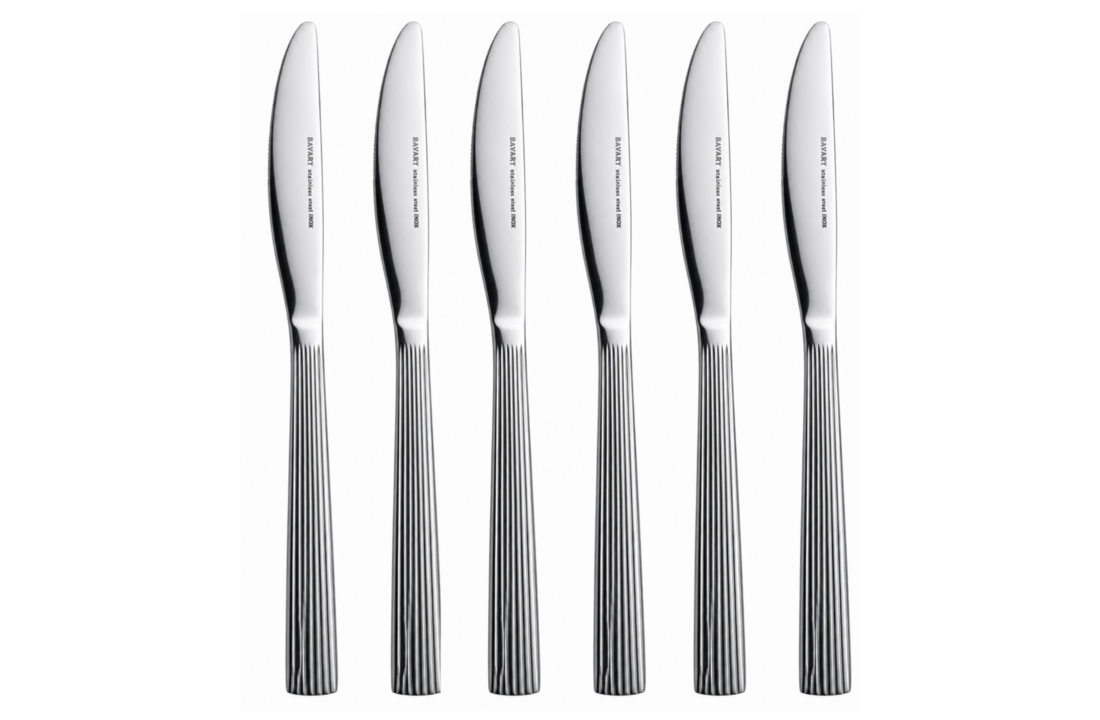 Diva Tafelmesset – 6-delig | Zilver RVS