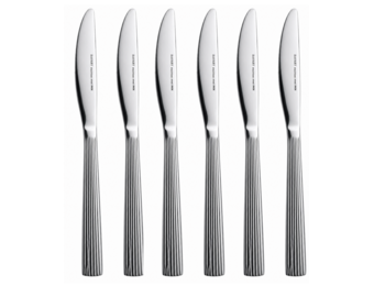 Diva Tafelmesset – 6-delig | Zilver RVS