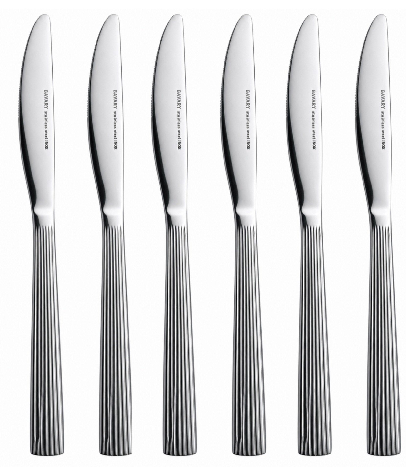 Diva Tafelmesset – 6-delig | Zilver RVS