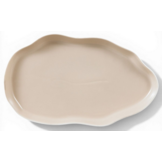Bricard Bonnes Serviesset 27 delig - Porselein - Wit/Taupe - Organisch