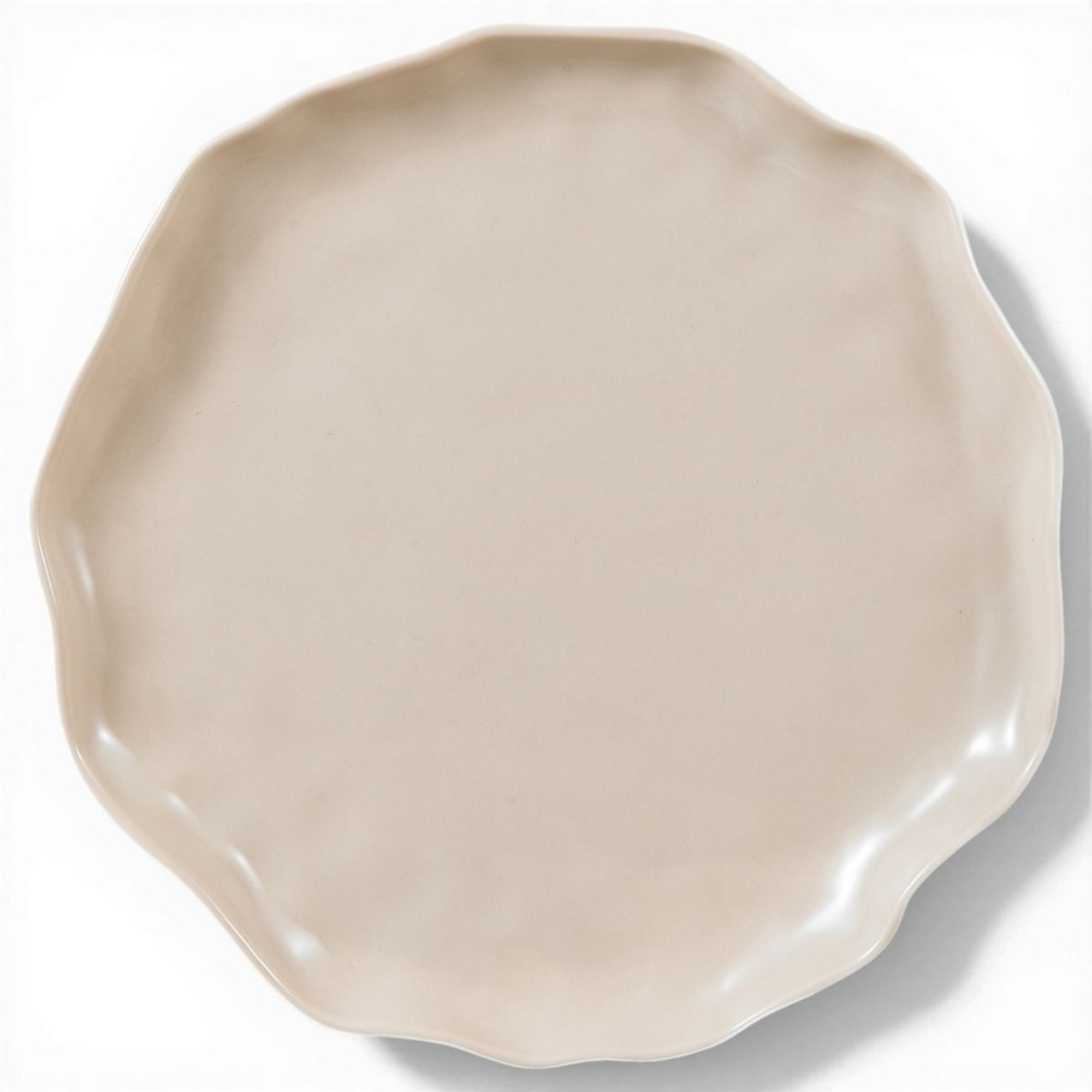 Bricard Angles Serviesset - 27 delig - Porselein - Taupe - Organisch