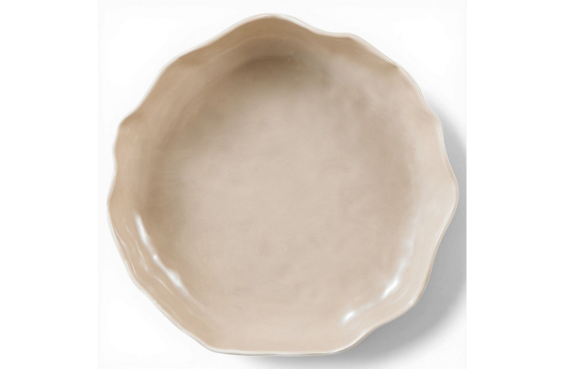 Bricard Angles Serviesset - 27 delig - Porselein - Taupe - Organisch