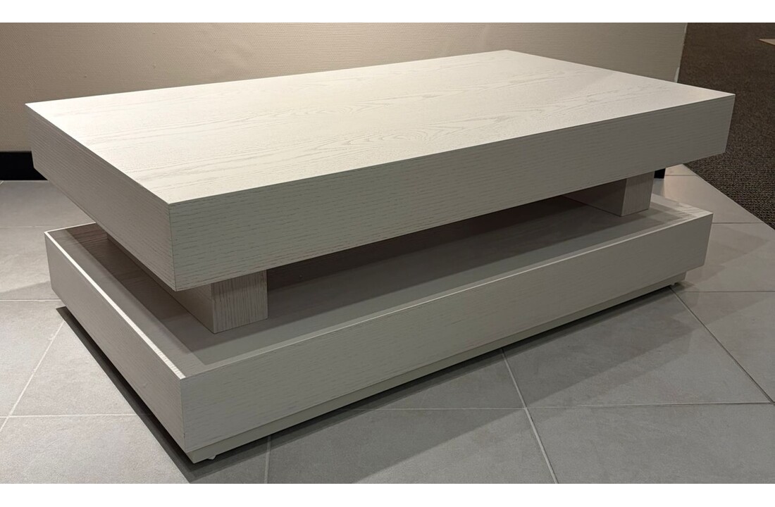 Salontafel Capri Hamburger Beige - Rechthoekig