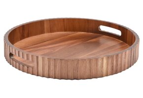 Bricard Acacia Dienblad - Ø35,5 x 5 cm