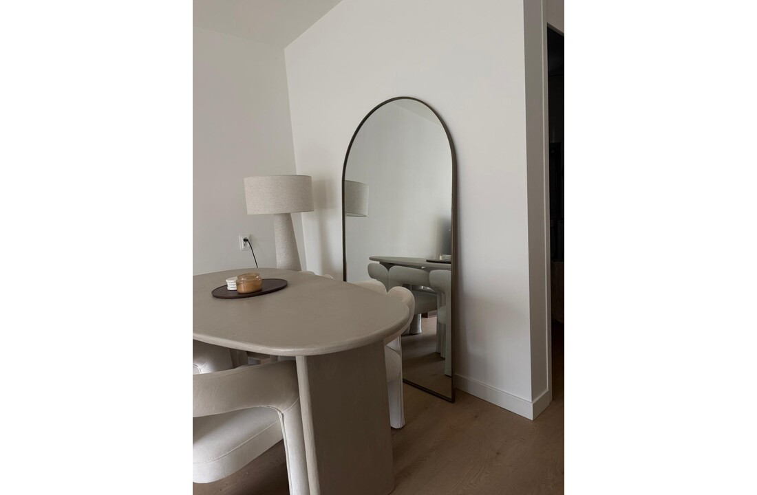 Boogspiegel Bruin 100x180 cm - Staand- en Hangsysteem
