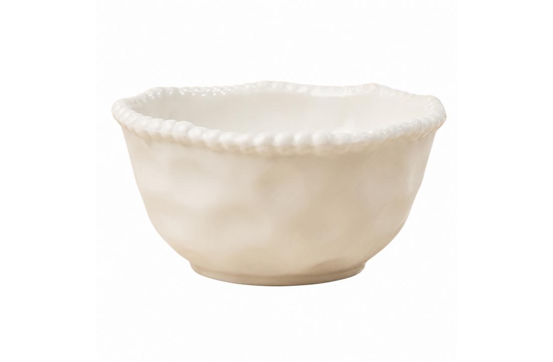Kommenset Pearly | Beige - Ø11,6 cm | 6-delig