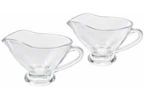 Glazen Sauskom - 2 stuks - 220 ml
