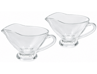 Glazen Sauskom - 2 stuks - 220 ml