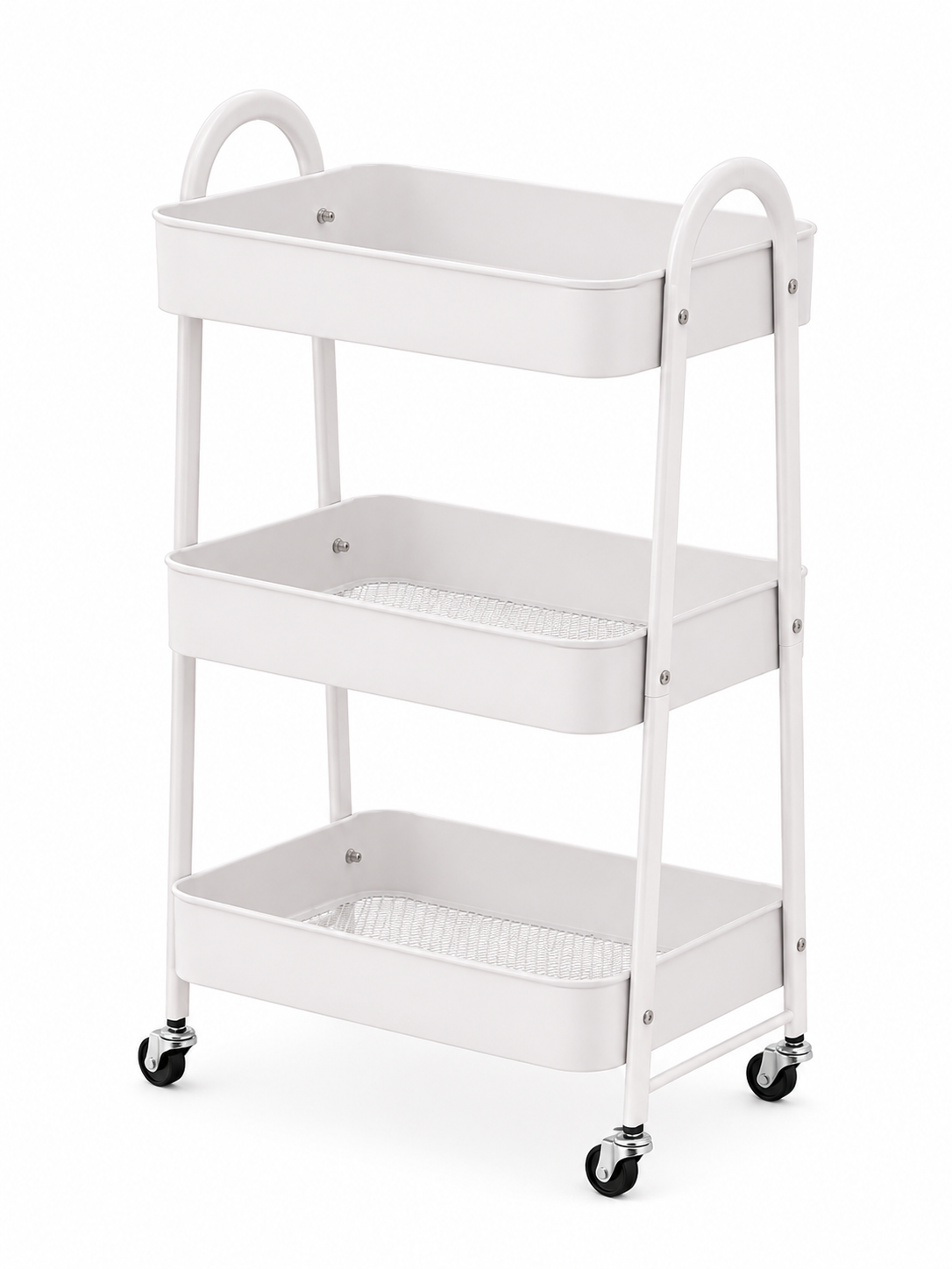 Bavary Opbergwagen Wit - 3-Laags
