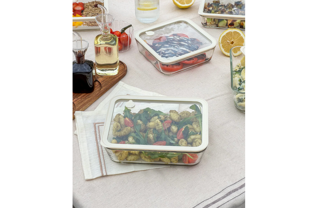 Voorraadbak - 2600ML - Borosilicaatglas