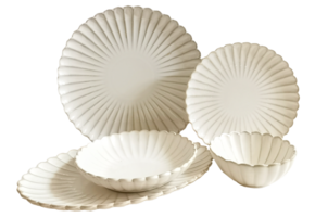 Paris Serviesset 25-Delig - Porselein - Beige