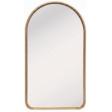 Boogspiegel Livia Naturel Eiken  - 100 x 180 cm  -  Houten spiegel
