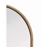 Boogspiegel Livia Naturel Eiken  - 100 x 180 cm  -  Houten spiegel