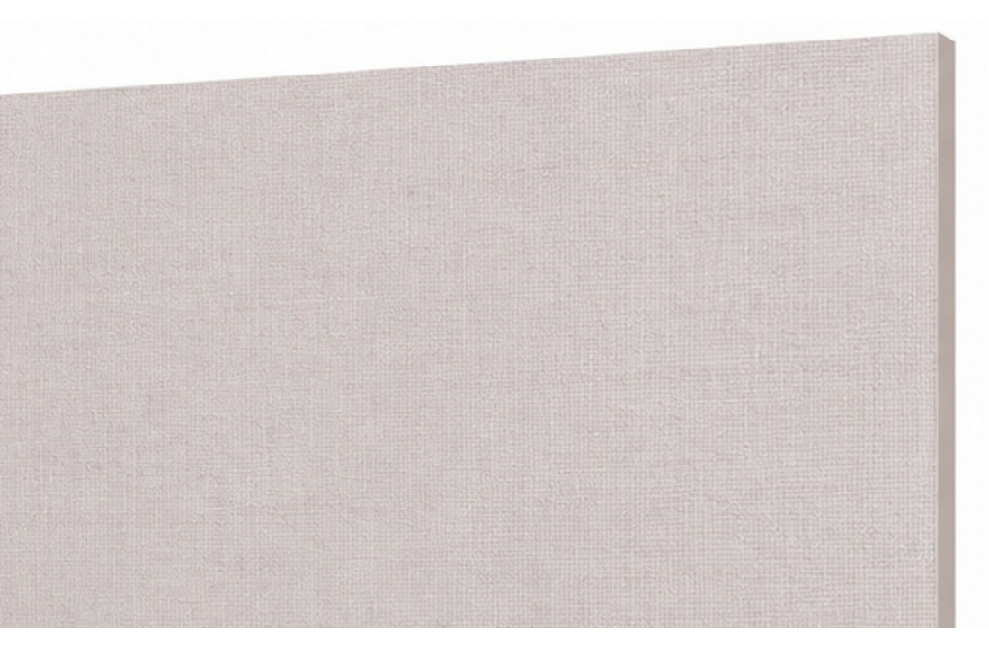TV-Decorplaat Taupe Linnen - L200 x H122 x D1.8 cm