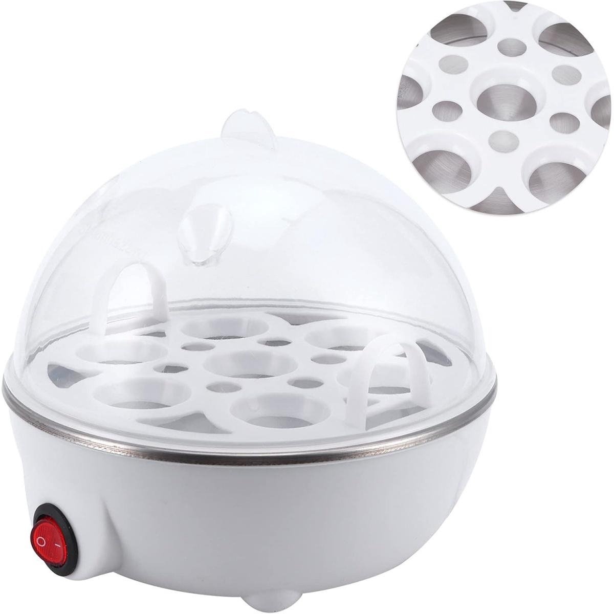 Elektrische Eierkoker Eggy Wit – 7 Eieren