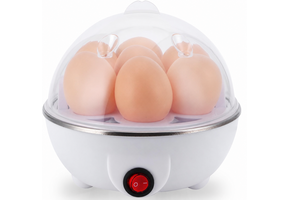 Elektrische Eierkoker Eggy Wit – 7 Eieren