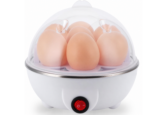 Elektrische Eierkoker Eggy Wit – 7 Eieren