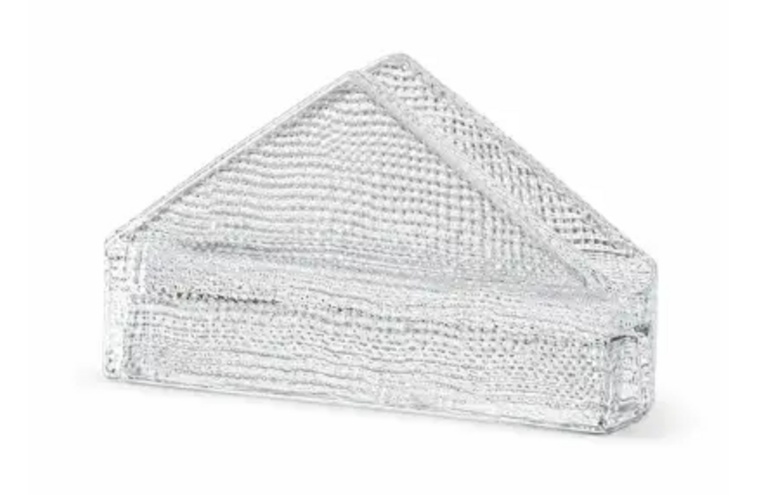 Crystal Glazen Servethouder – Transparant