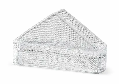 Crystal Glazen Servethouder – Transparant