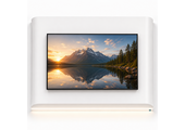 Japandi Cinewall Curved - Wit | LED verlichting