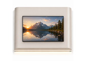 Japandi Cinewall Curved - Beige | LED verlichting