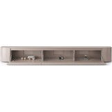 Japandi Tv Meubel Curved - Linnen Beige - Gebogen zijkant