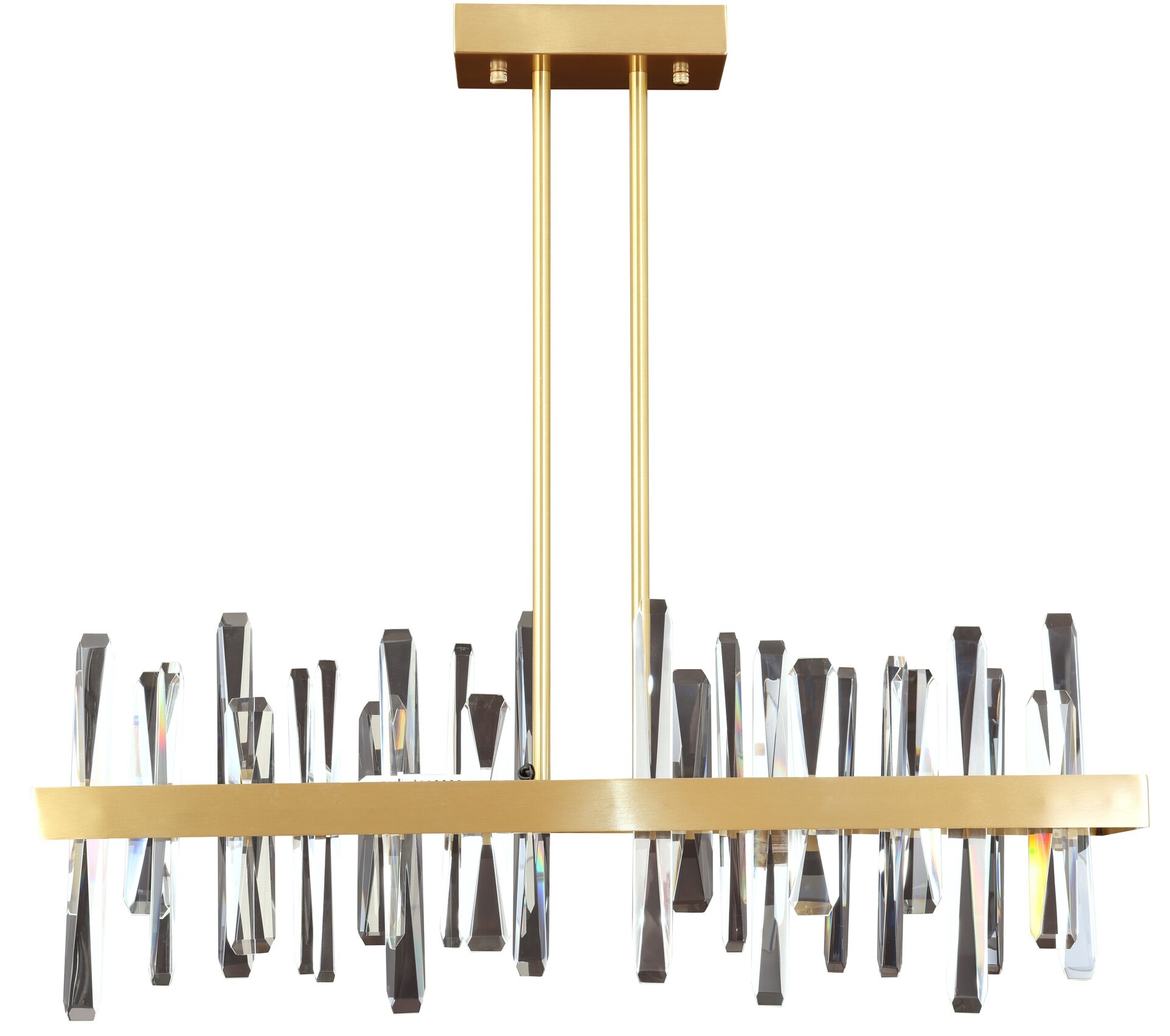 Hanglamp Altona  - Recht | goud - L100 x B20 cm