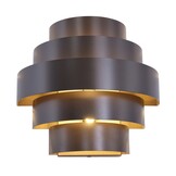 Wandlamp Gioco di Luce - Brons - L20 x D10,5 x H12,5 cm