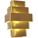 Wandlamp Lume Eterno - Brushed Gold - L20 x D12,5 x H27,5 cm