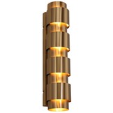 Wandlamp Pisa Grande - Brushed Gold - Ø12 x H55 cm