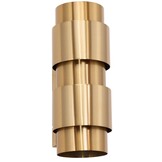 Wandlamp Pisa Mini - Brushed Gold - Ø12 x H30 cm