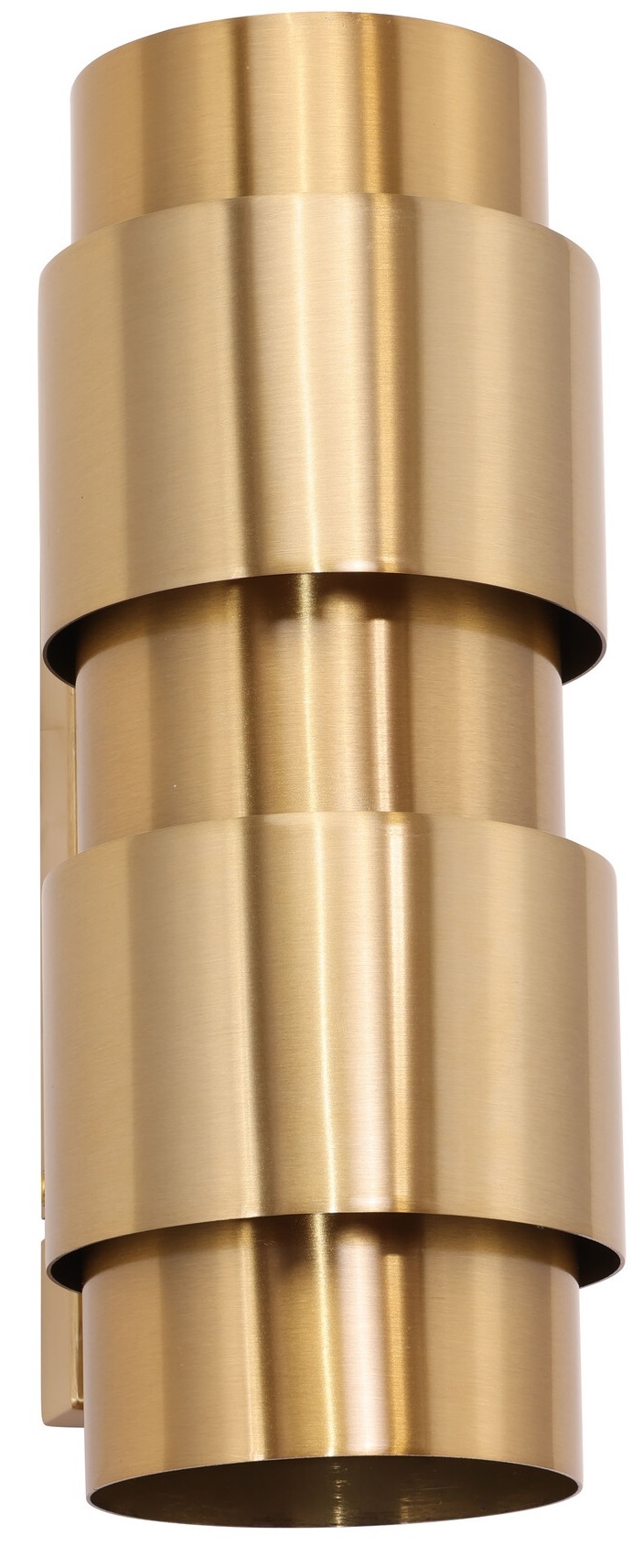 Wandlamp Pisa Mini - Brushed Gold - Ø12 x H30 cm