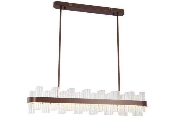 Hanglamp Bogarra L100 cm - Bruin