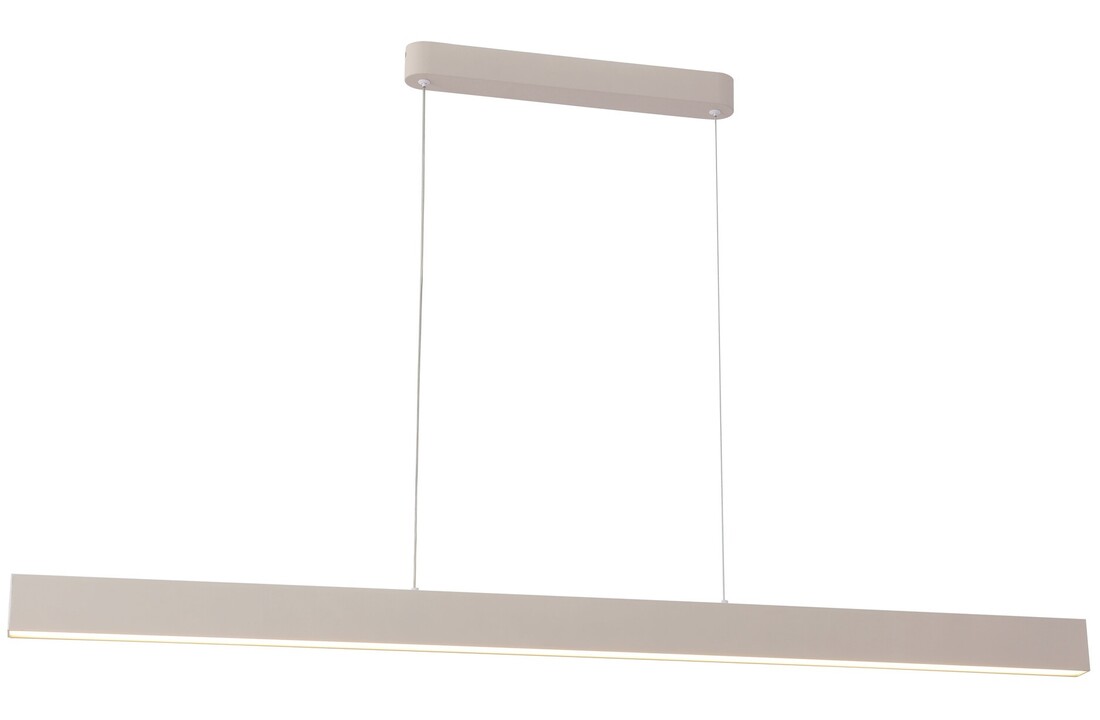 Hanglamp Vicenza - Recht | Beige - L120 cm