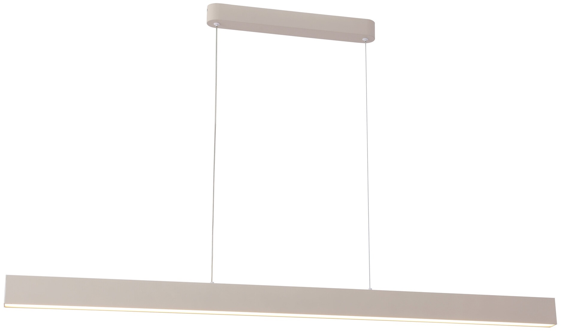 Hanglamp Vicenza - Recht | Beige - L120 cm